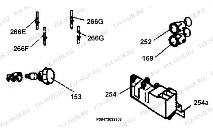 Взрыв-схема плиты (духовки) Electrolux EKG511107W - Схема узла Section 8